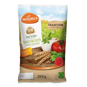 Tortelloni Epeautre, Tomates & Mozzarella PS