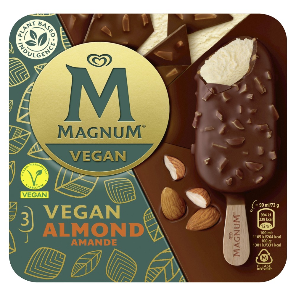 MAGNUM Vegan Almond (10x3x90ml) PS