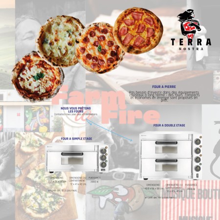 Pizza 4 fromages 29 cm PS