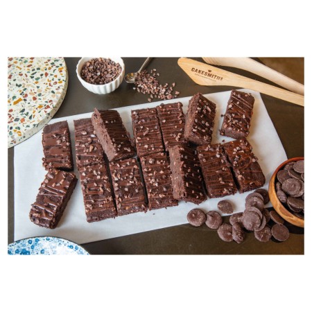 Brownie chocolat noir vegan (14x74 gr) PS