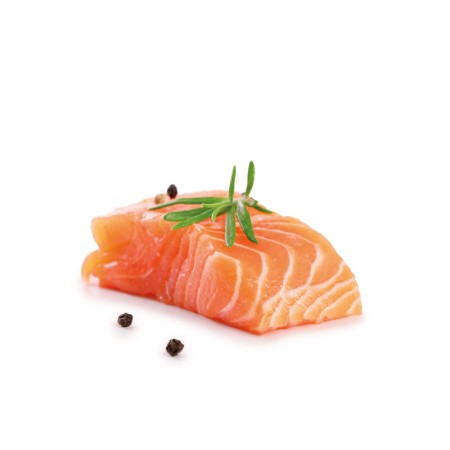 Pavé de Saumon s/peau ASC (100-120gr) IQF  GL10%PS