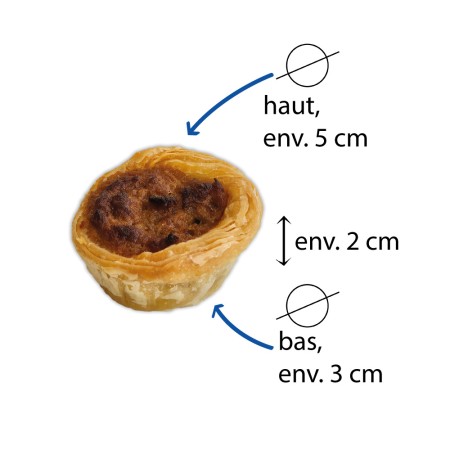 Amuse bouche Poulet Thaï Curry (72x18 gr) PS