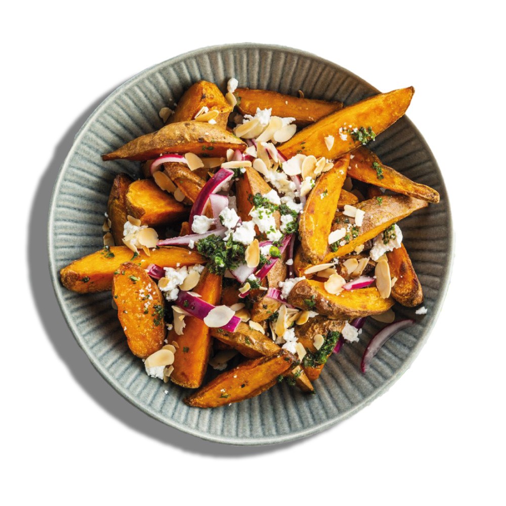 Wedges de patates douces PS