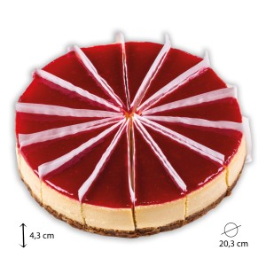 Cheesecake Coulis Framboise (2x1500 gr) PS 2