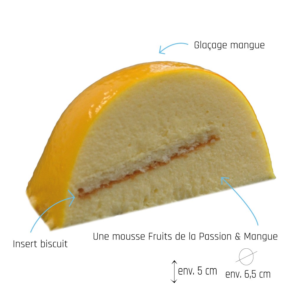 Dôme Exotique Mangue (72gr) PS