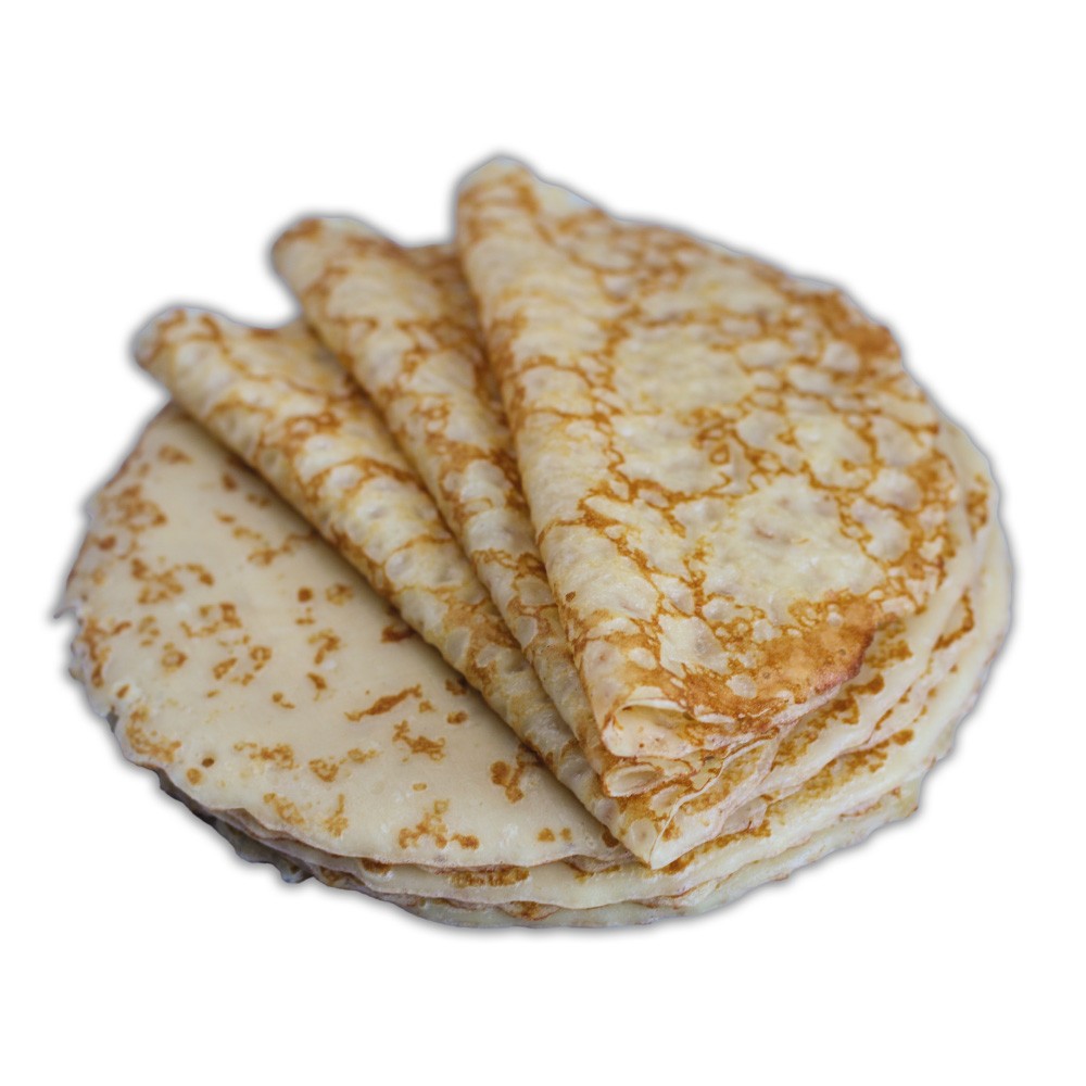 Crêpes natures (60 gr) env. 18 cm PS