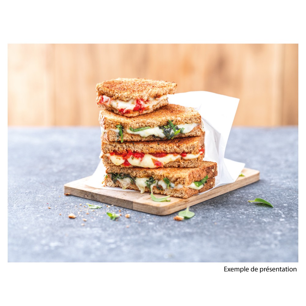 Tranche de mozzarella ronde Ø 65 mm, 13 gr PS