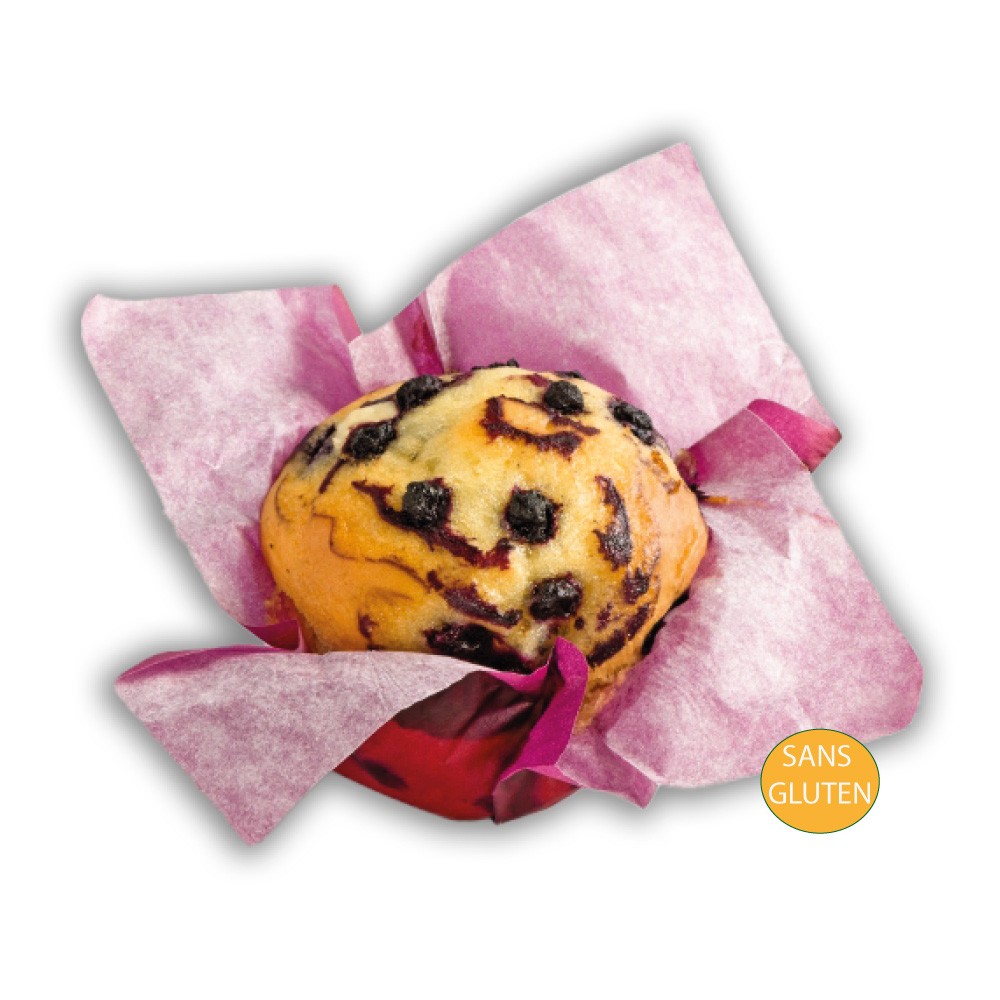 Muffin myrtille s/gluten (20x70gr) PS