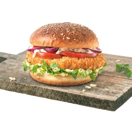 The Green Mountain Plant-based Crispy Burger PLS