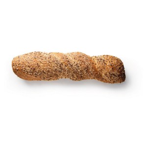 Pain torsadé (pirouette) bis (foncé) (350 gr
