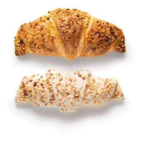 Croissant Branche chocolat/noisettes (95 gr) PS