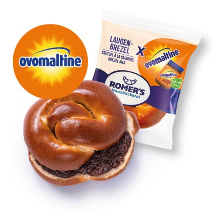 Brezel avec Ovomaltine® Crunchy Cream (83 gr) PS