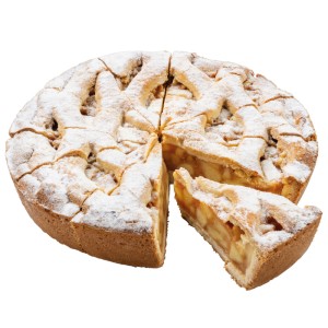 Tarte aux Pommes Américaine (12x150 gr),coupée PS