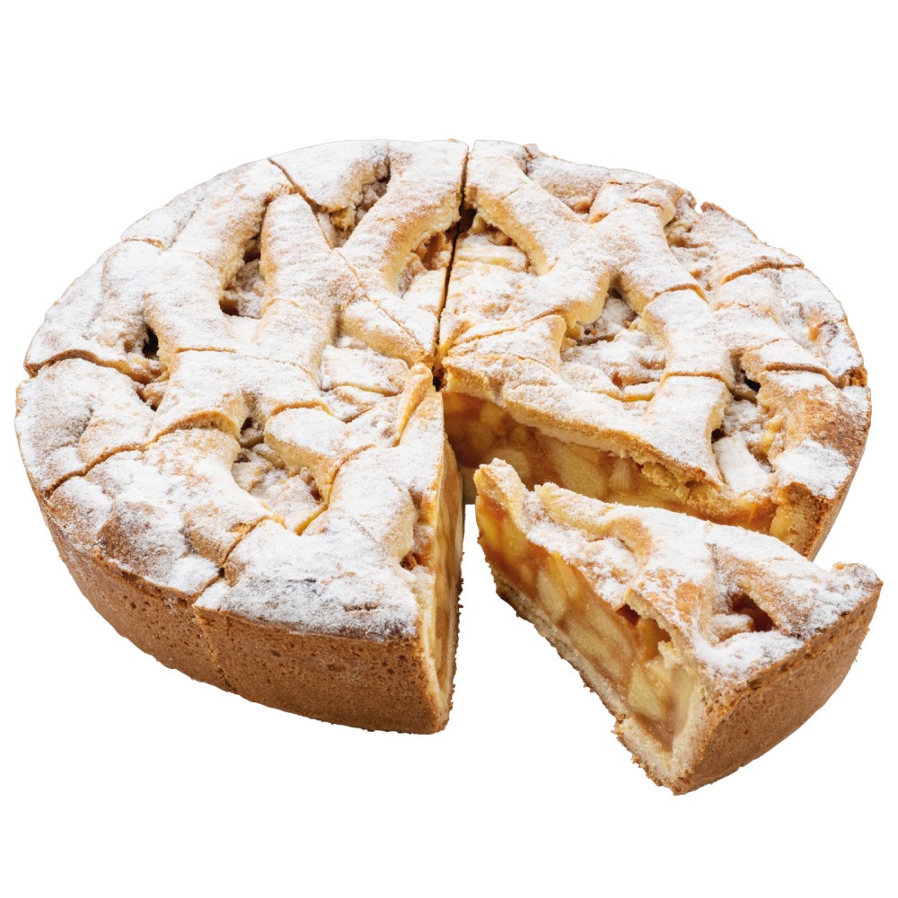 Tarte aux Pommes Américaine (12x150 gr),coupée PS