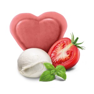Cuori rouge Tomates Mozzarella PS