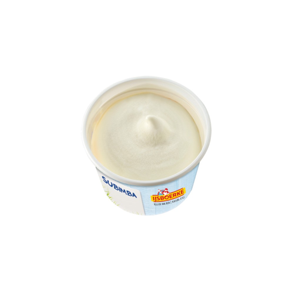 Glace Vanille, gobelet "subimba" (95 ml) PS