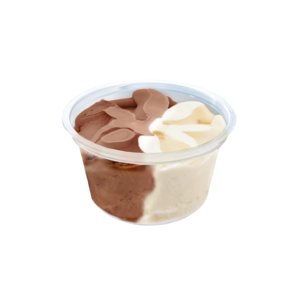 Glace Vanille Chocolat, gobelet (80 ml) PS
