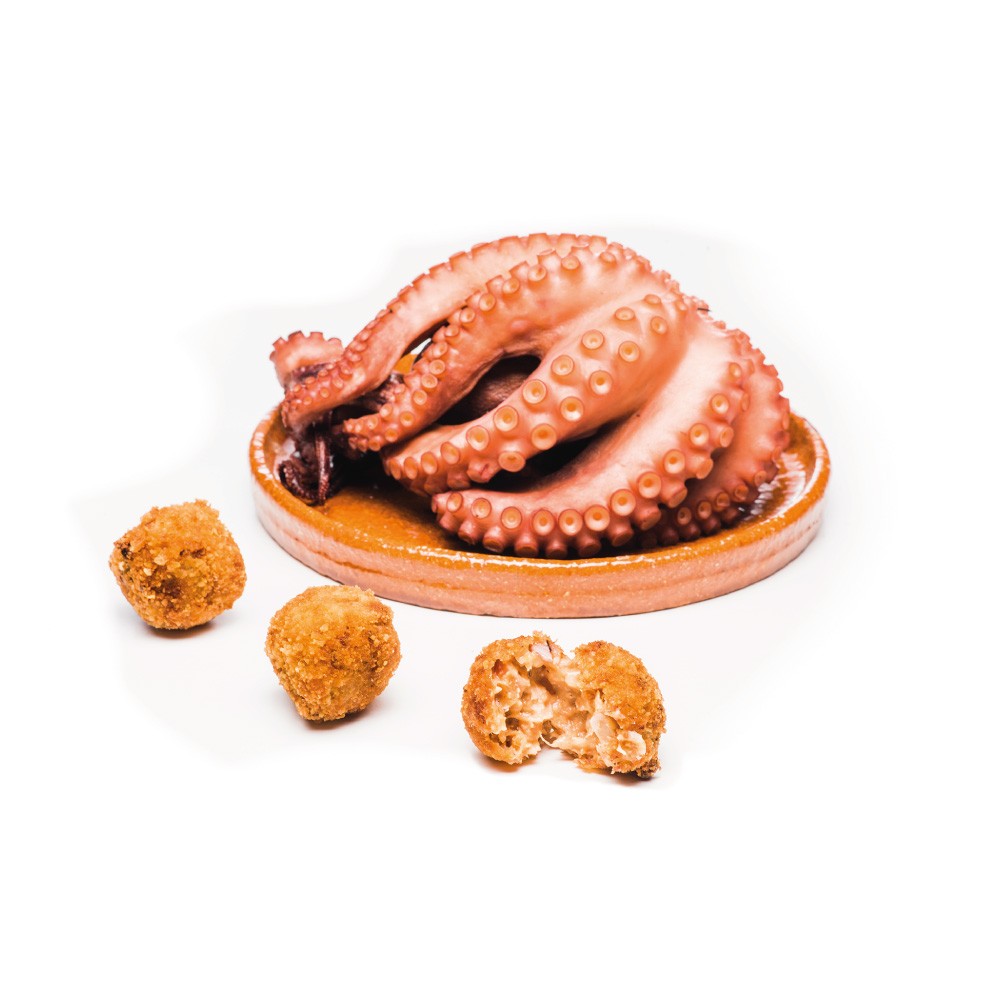 Croquettes de Poulpe (25 gr) PS
